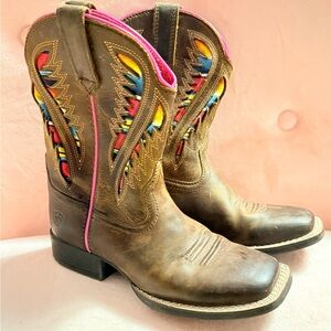 Ariat Colorful Western Cowboy Boots for your tiny human